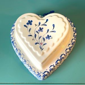 🏖Vintage Hanging Ceramic Heart Mold🏖